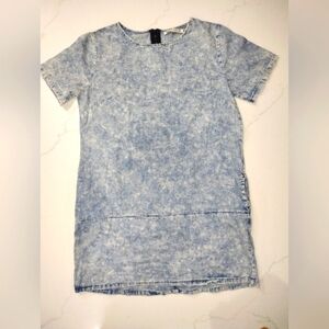 Denim Blue Mini Dress